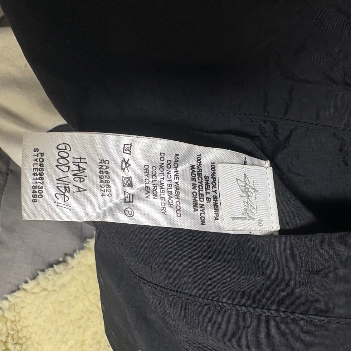 스투시 에잇볼 쉐르파 리버시블 자켓 상품이미지4