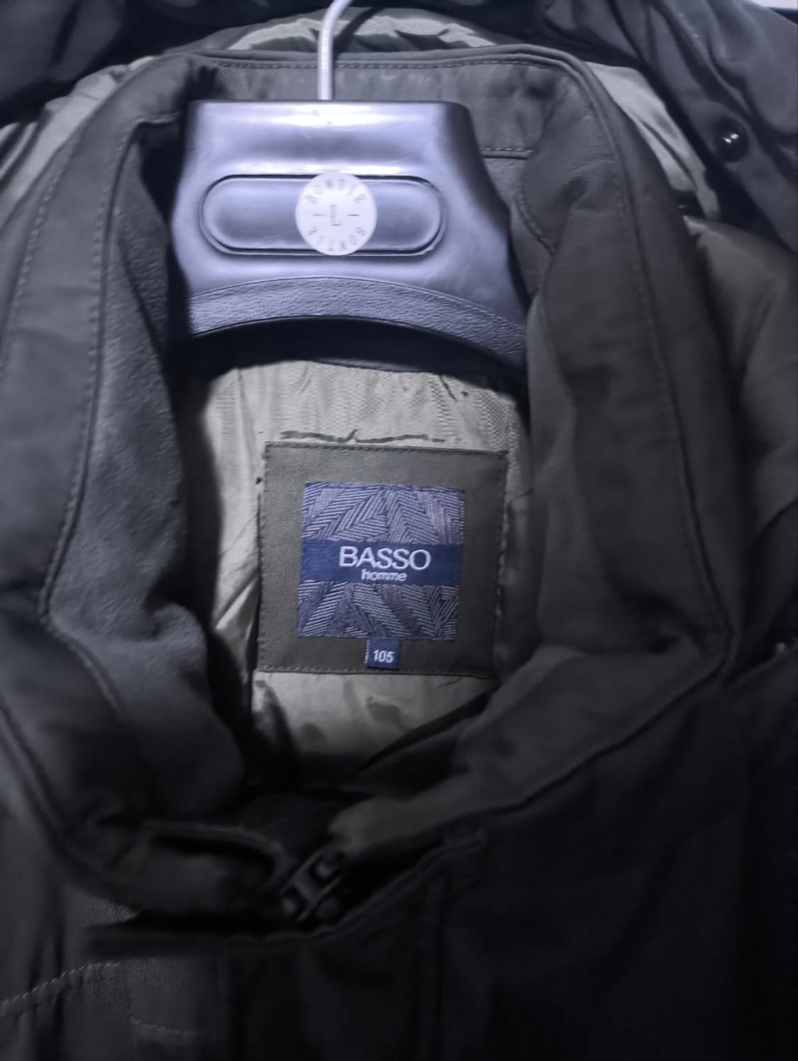 105 바쏘옴므 구스다운 거위털 패딩점퍼 상품이미지2