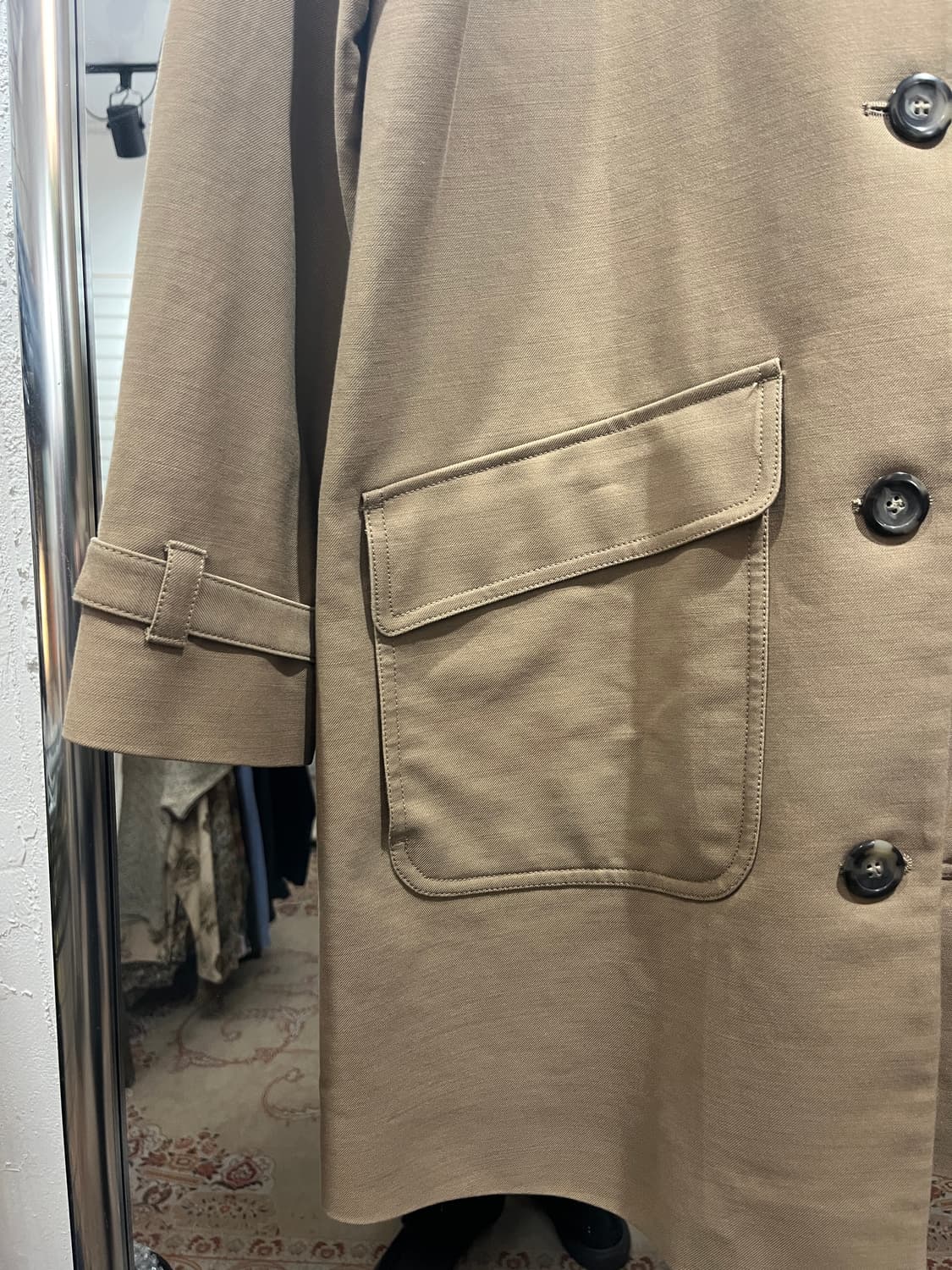 A.P.C. 싱글 트렌치 코트 상품이미지4