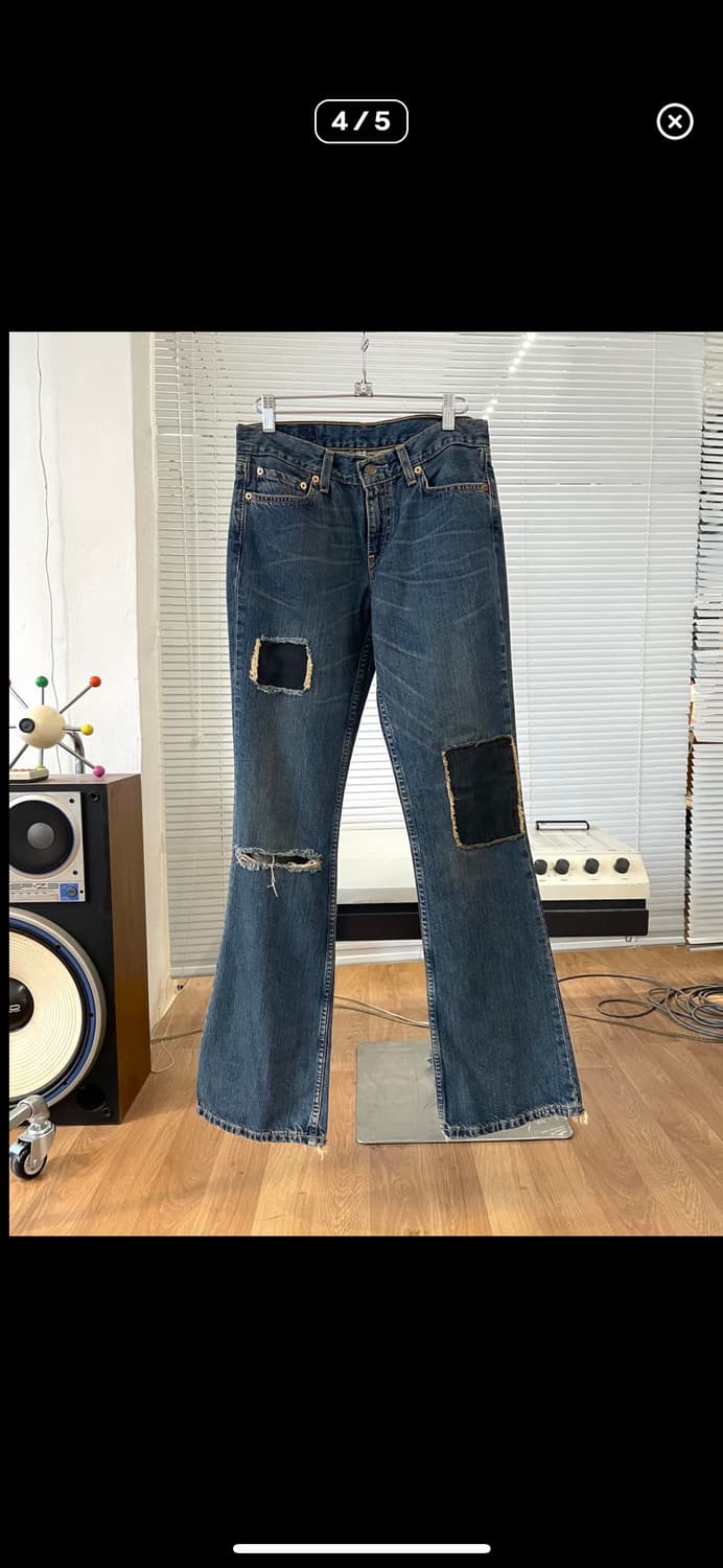 [28] EU Levis 리바이스 플레어 데님 팬츠 상품이미지4