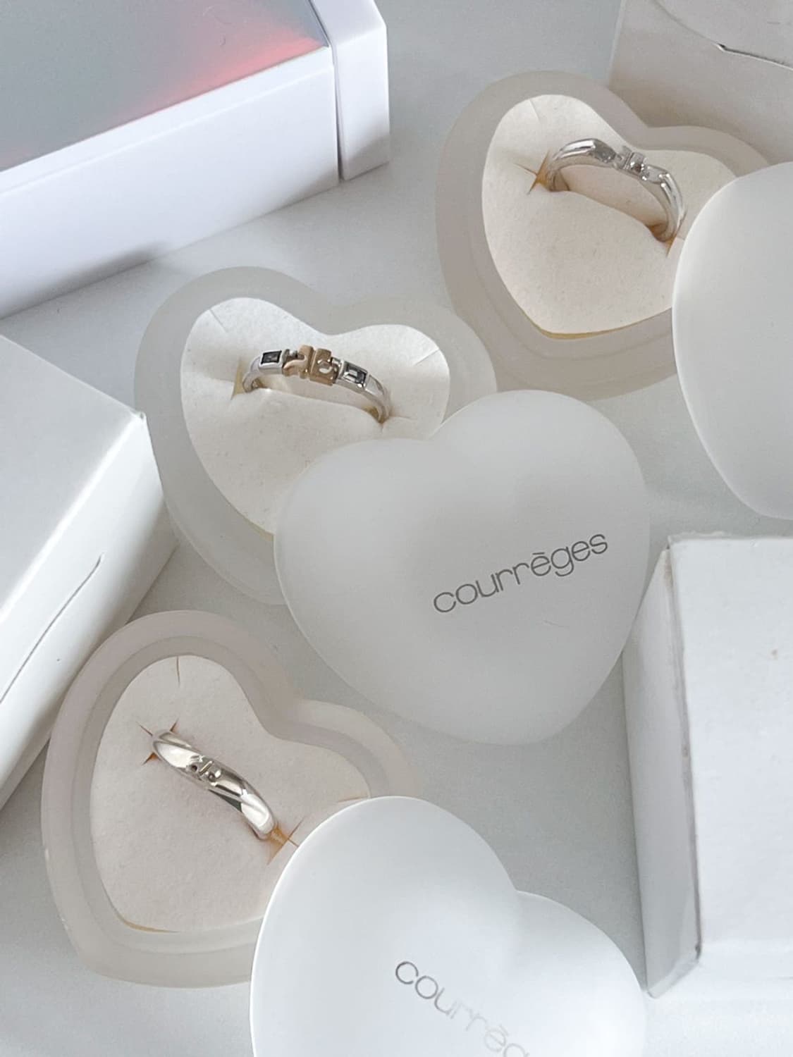 courreges / 꾸레쥬 실버 950 반지 상품이미지9