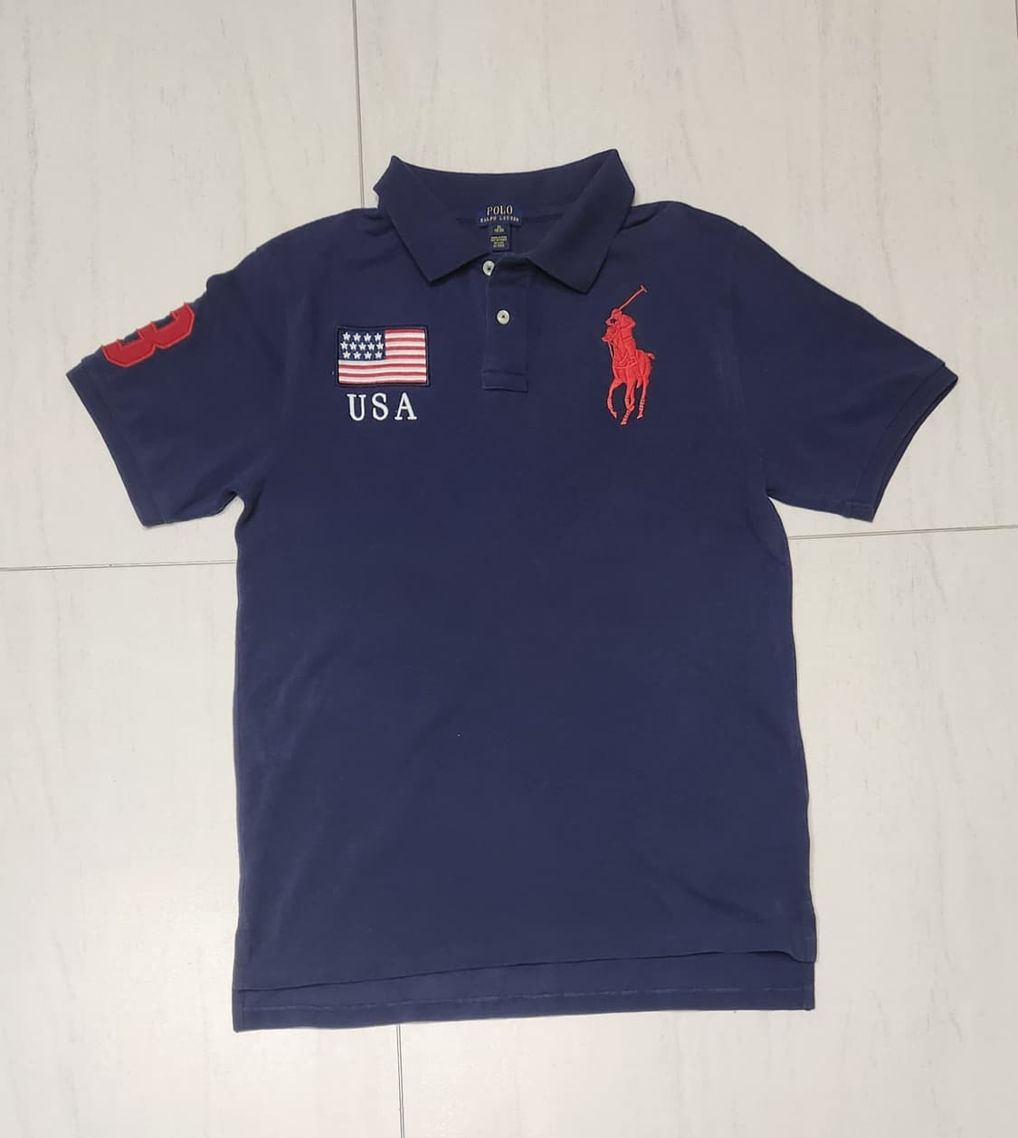 폴로 성조기 usa pk 치프키프 xl(18~20) 상품이미지1