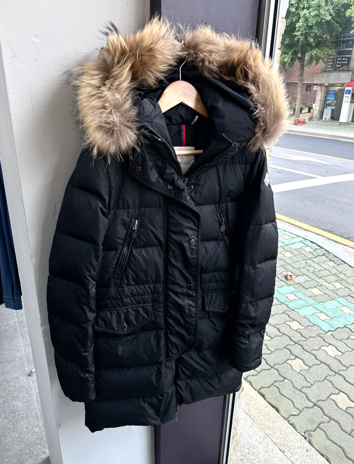 0/ 몽클레어 프라곤 아프로티 퍼 다운패딩 상품이미지4