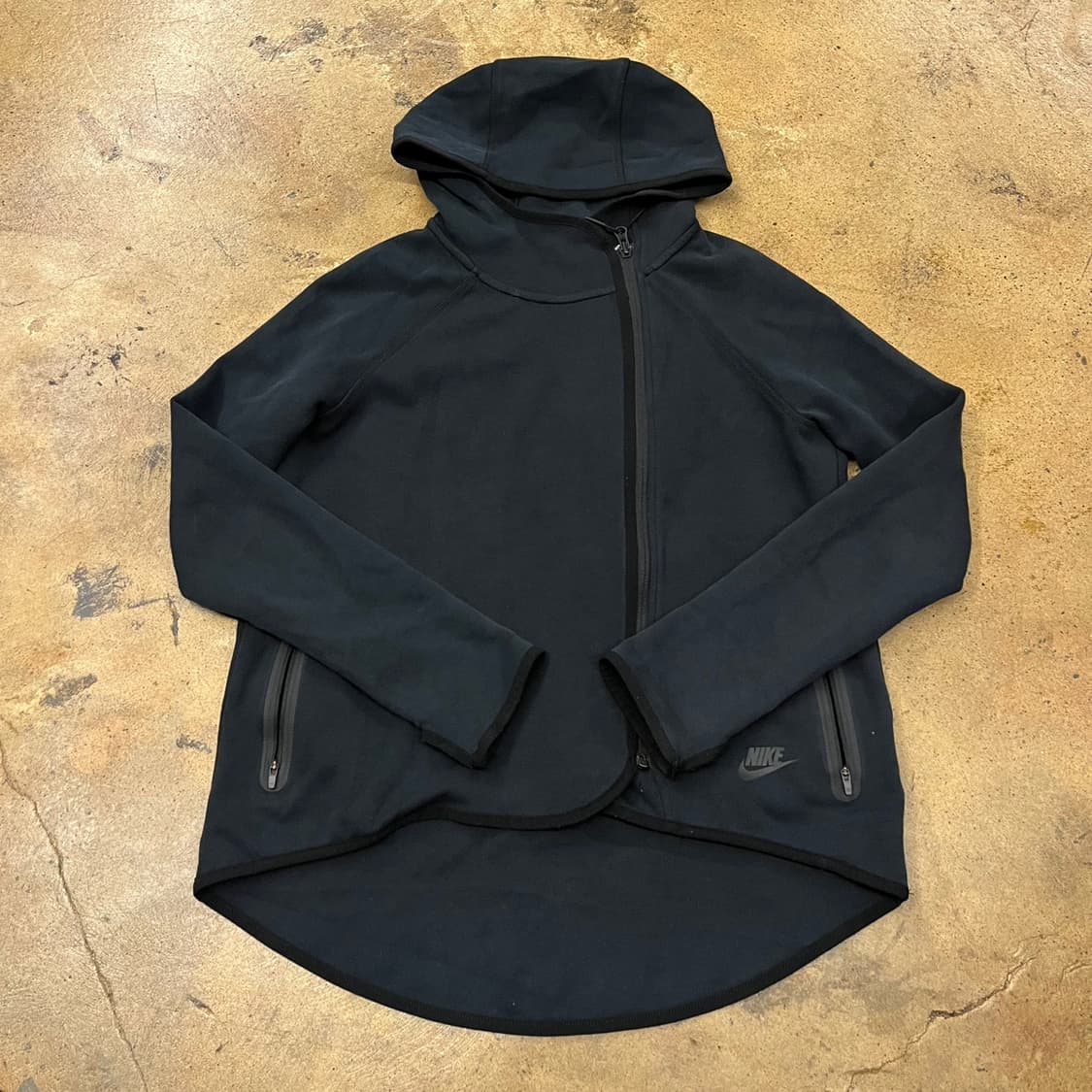 [정품/M] 나이키 테크 플리스 블랙 후드집업 b15 상품이미지2