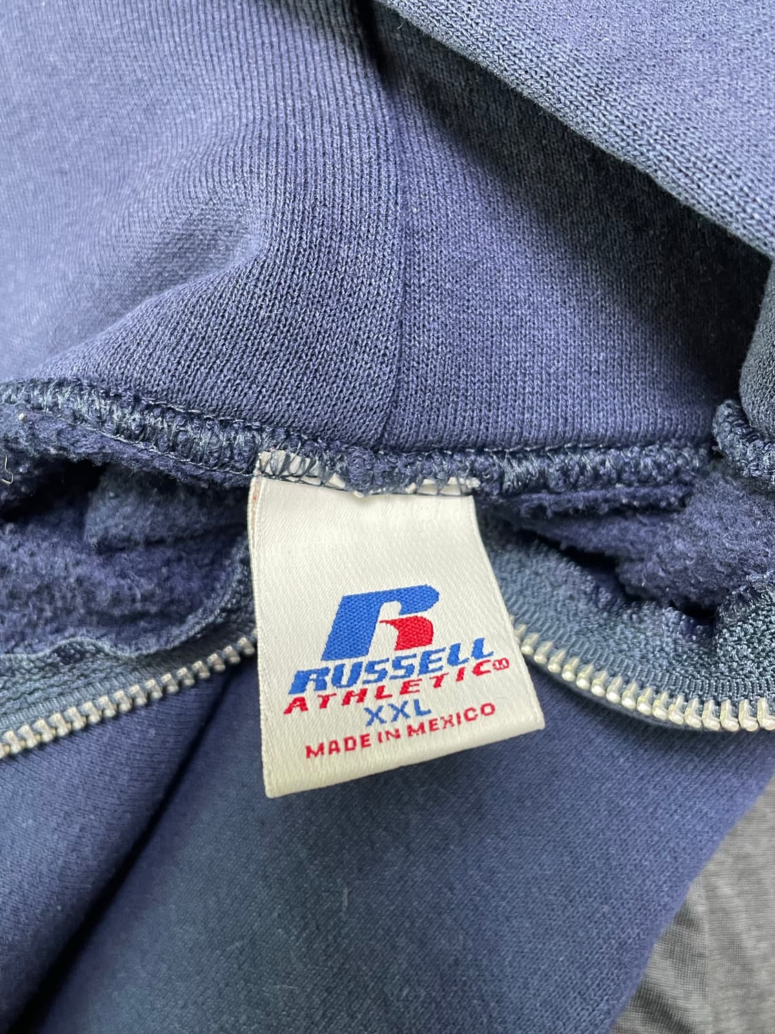 90s russell athletic hoodie zip up 상품이미지6