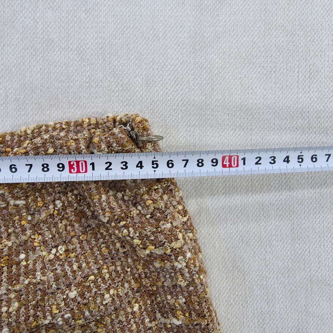 [10] 센존 니트 트위드 H스커트 치마 1231J 상품이미지7