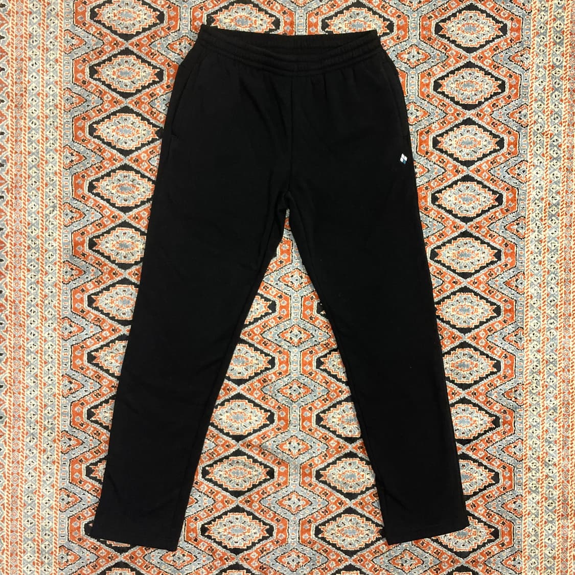 새상품 몽벨 블랙 밍크 기모 밴딩팬츠 남성L 상품이미지1