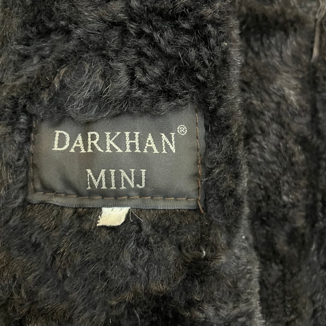 VTG 빈티지 브라운 스웨이드 양가죽 무스탕 코트  상품이미지6