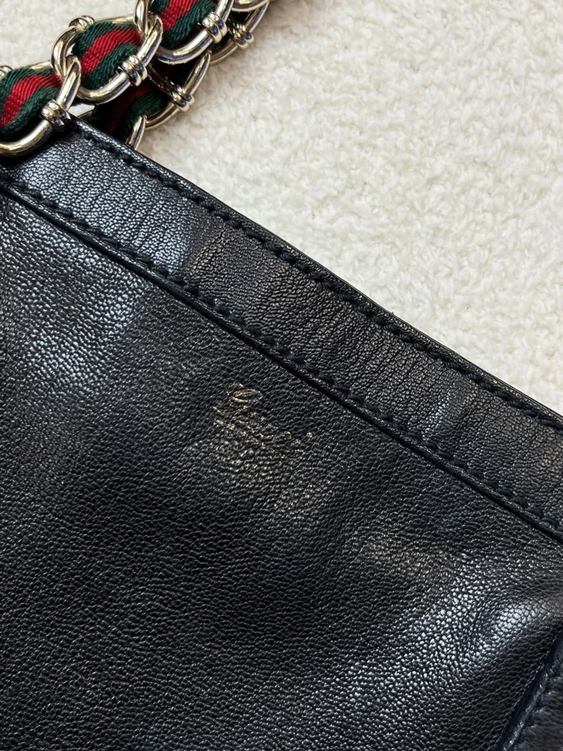 구찌 GUCCI 카프리 체인 미디 토트백 A1657 상품이미지6