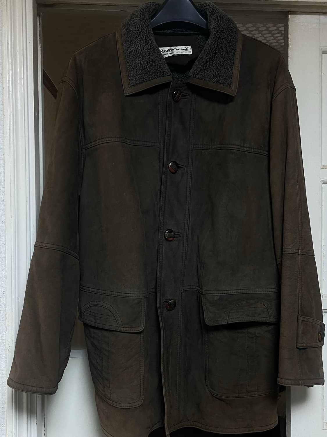 천연소가죽 100 무스탕코트 상품이미지1