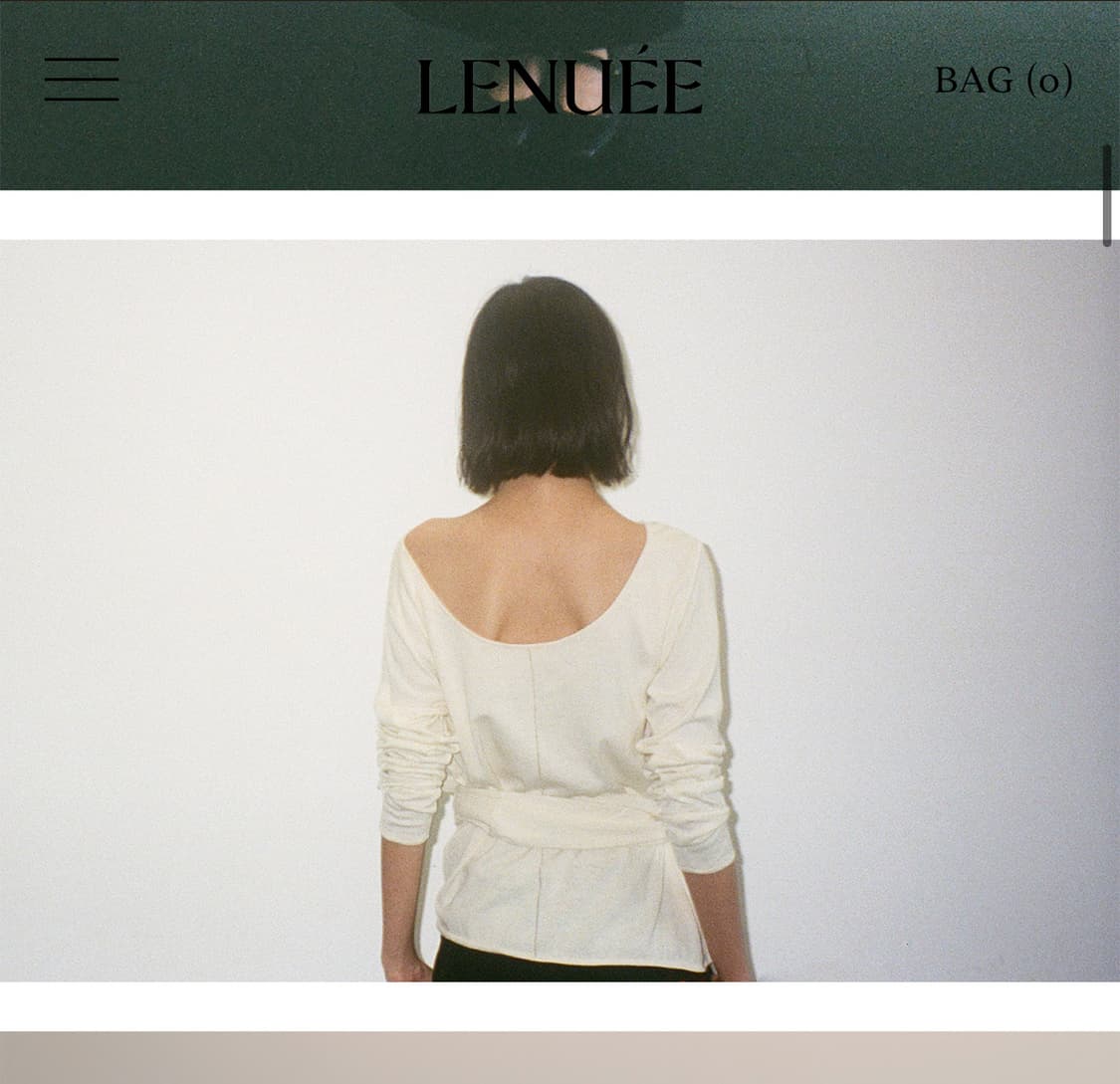 LENUEE  르누이 랩 니트 상품이미지2