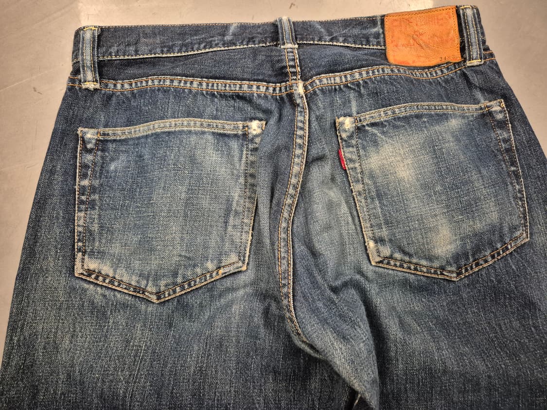 90s FIVE PENNIES 셀비지 데님 팬츠 상품이미지5
