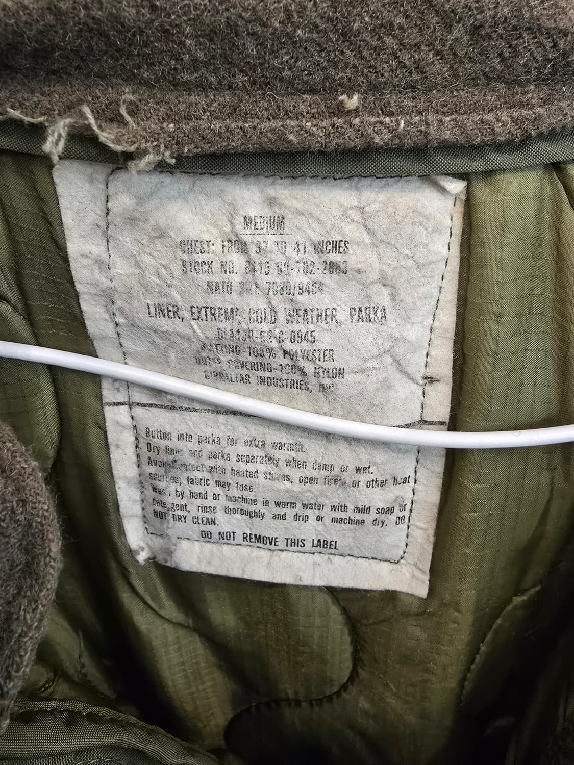 개파카 미군야상 빈티지야상  상품이미지3