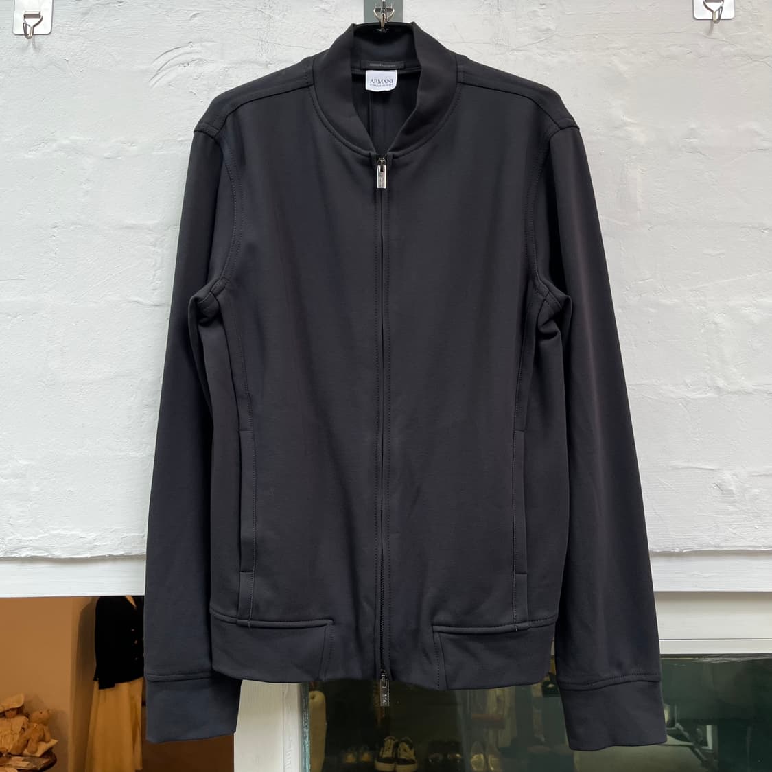 Armani 꼴레지오니 투웨이 집업자켓 블랙 M 상품이미지1
