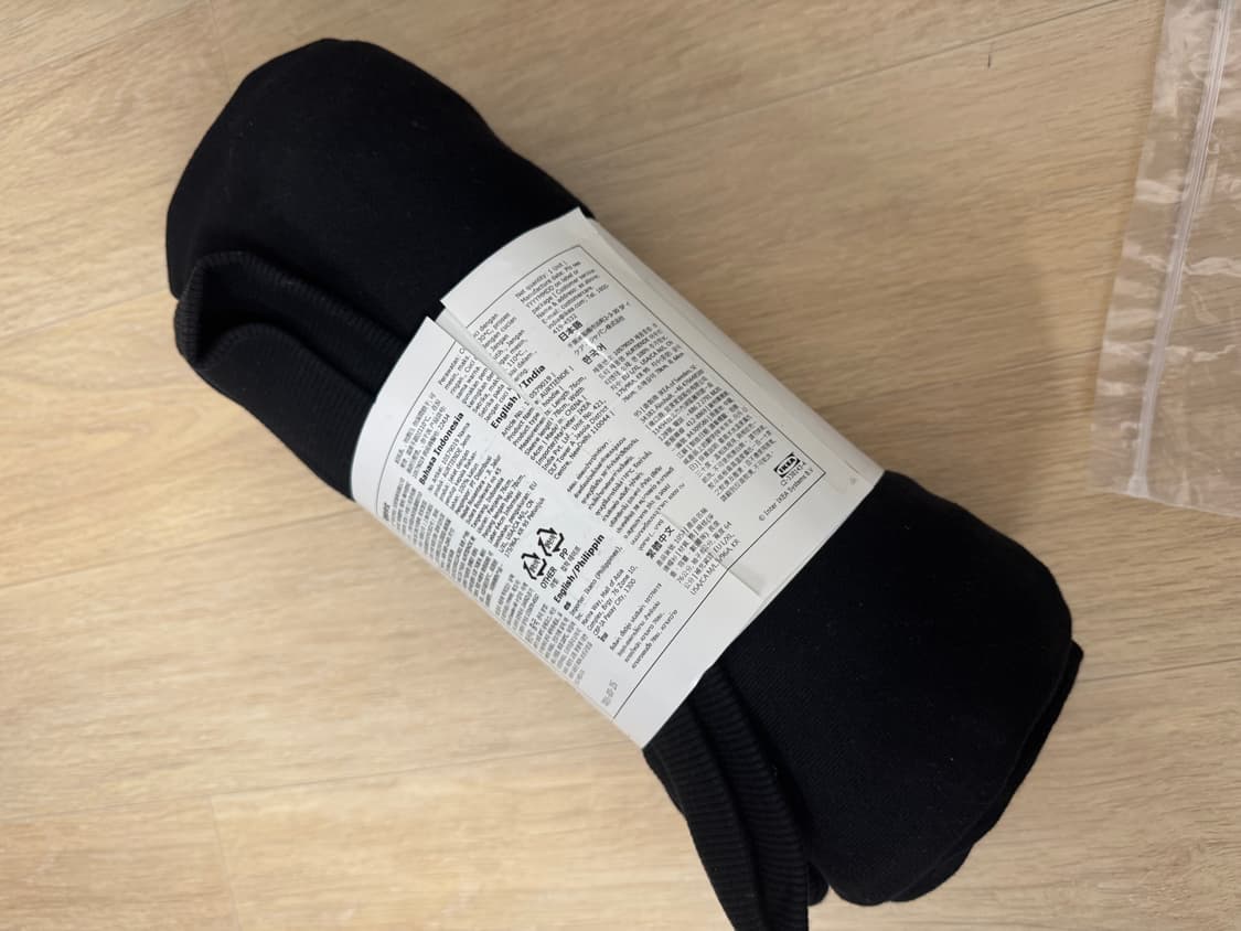 IKEA 이케아 아우르티엔데 블랙 후드티 상품이미지7