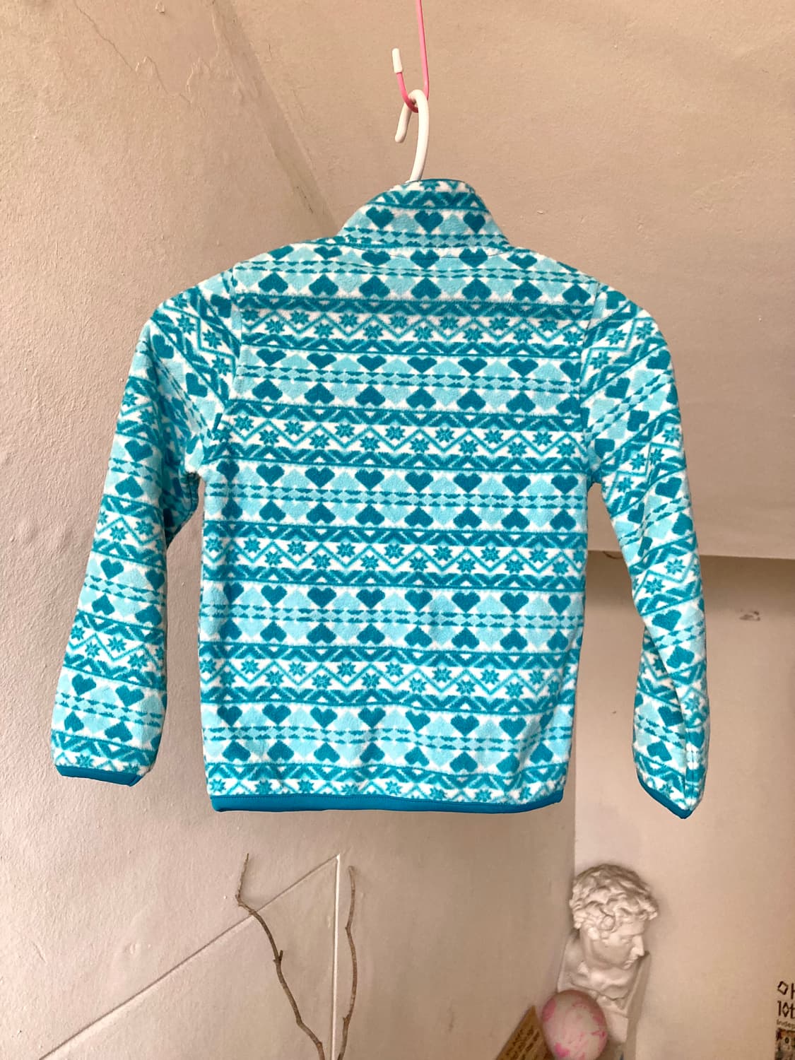 *KIDS* 스카이블루 노르딕 후리스 집업 상품이미지5