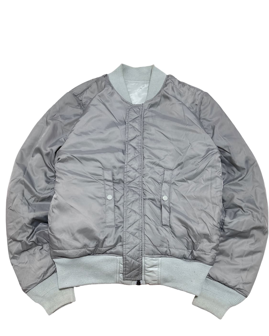 알파인더스트리 MA-1 라이트 그레이 항공점퍼 상품이미지4