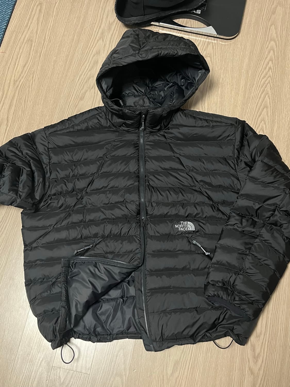 착1회 노스페이스 벤투스 온 자켓 블랙 상품이미지2