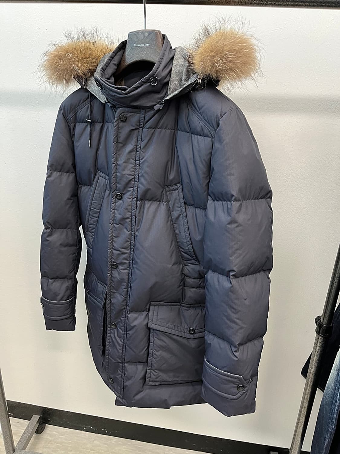 95-100) 보기밀라노 라쿤퍼 다운패딩  상품이미지1