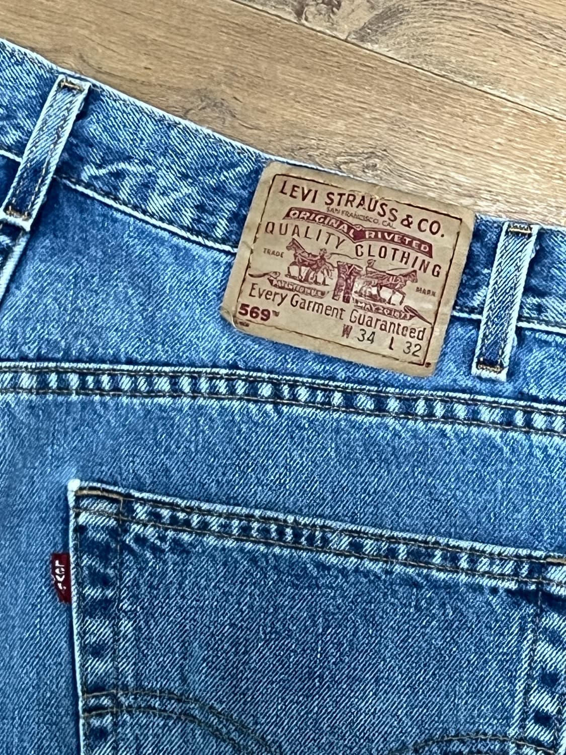 [34x32] 리바이스 569 빈티지 00s USA 상품이미지2