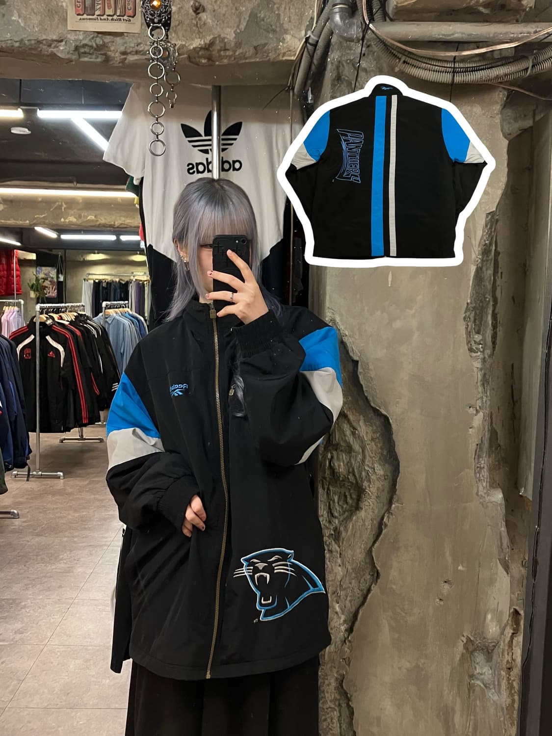 리복 점퍼 블랙 100  #csz2408ㅍ 상품이미지1