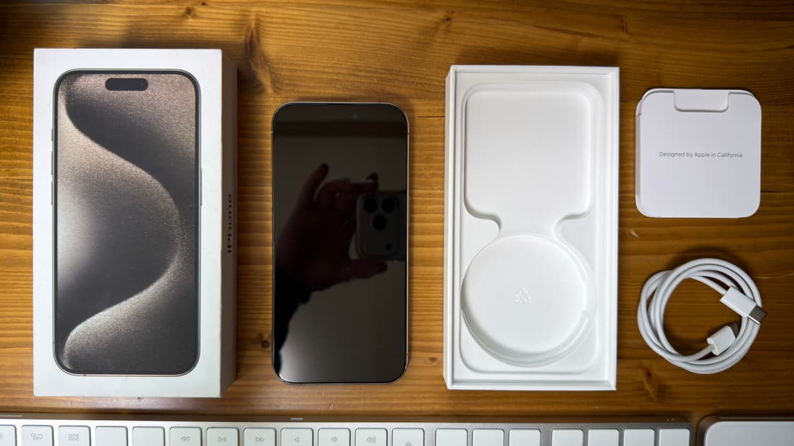 애플 - 아이폰 15 프로 (내추럴 티타늄), 128기가 상품이미지3