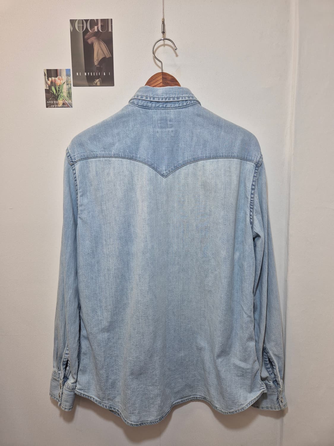 깔끔한 리바이스 데님 셔츠  L
사이즈  상품이미지3
