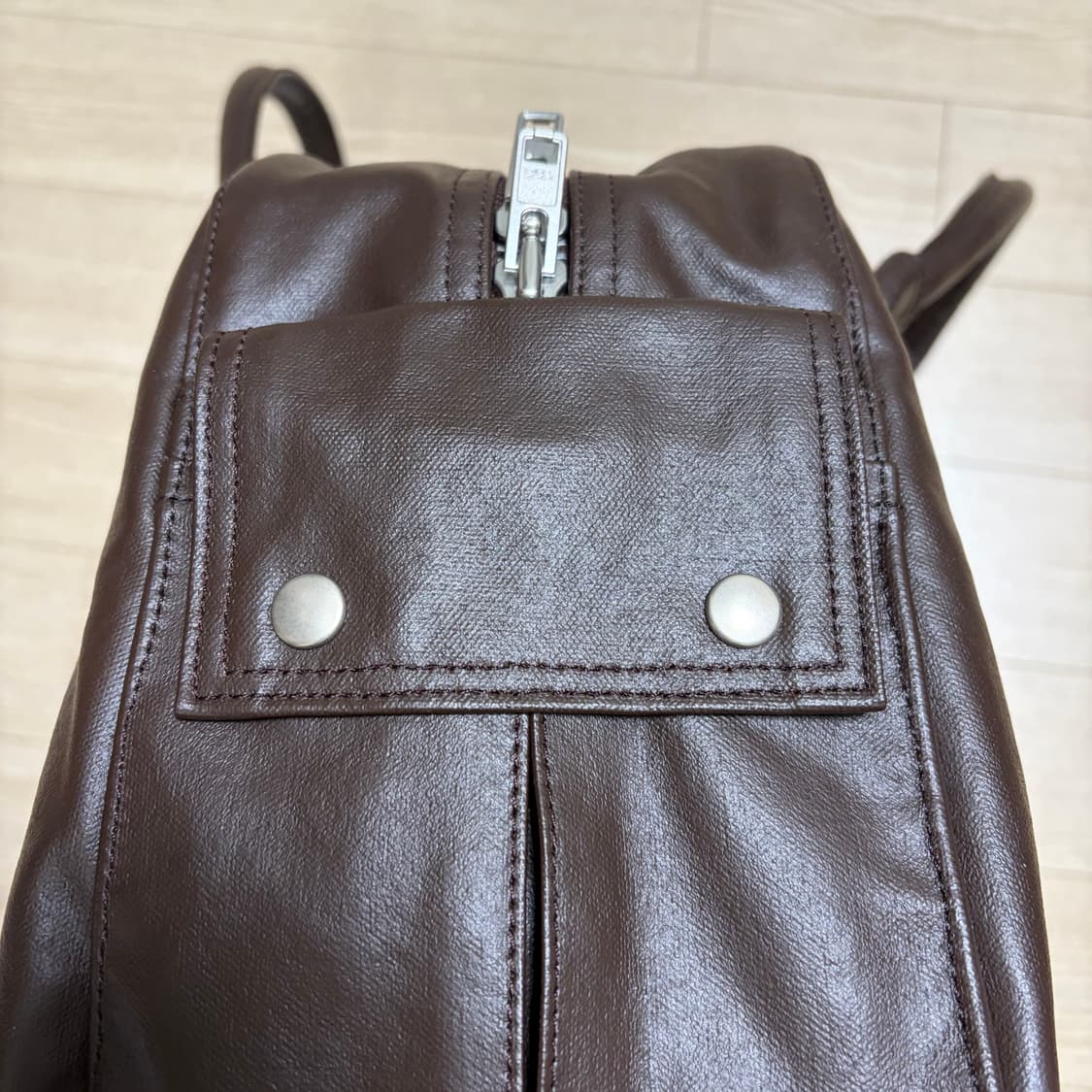요시다포터 porter 프리스타일 보스턴백 브라운 (미사용에 가까움) 상품이미지5