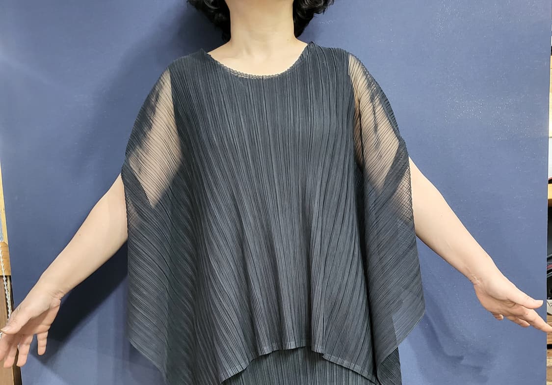 플리츠 민소매 롱원피스 상품이미지2