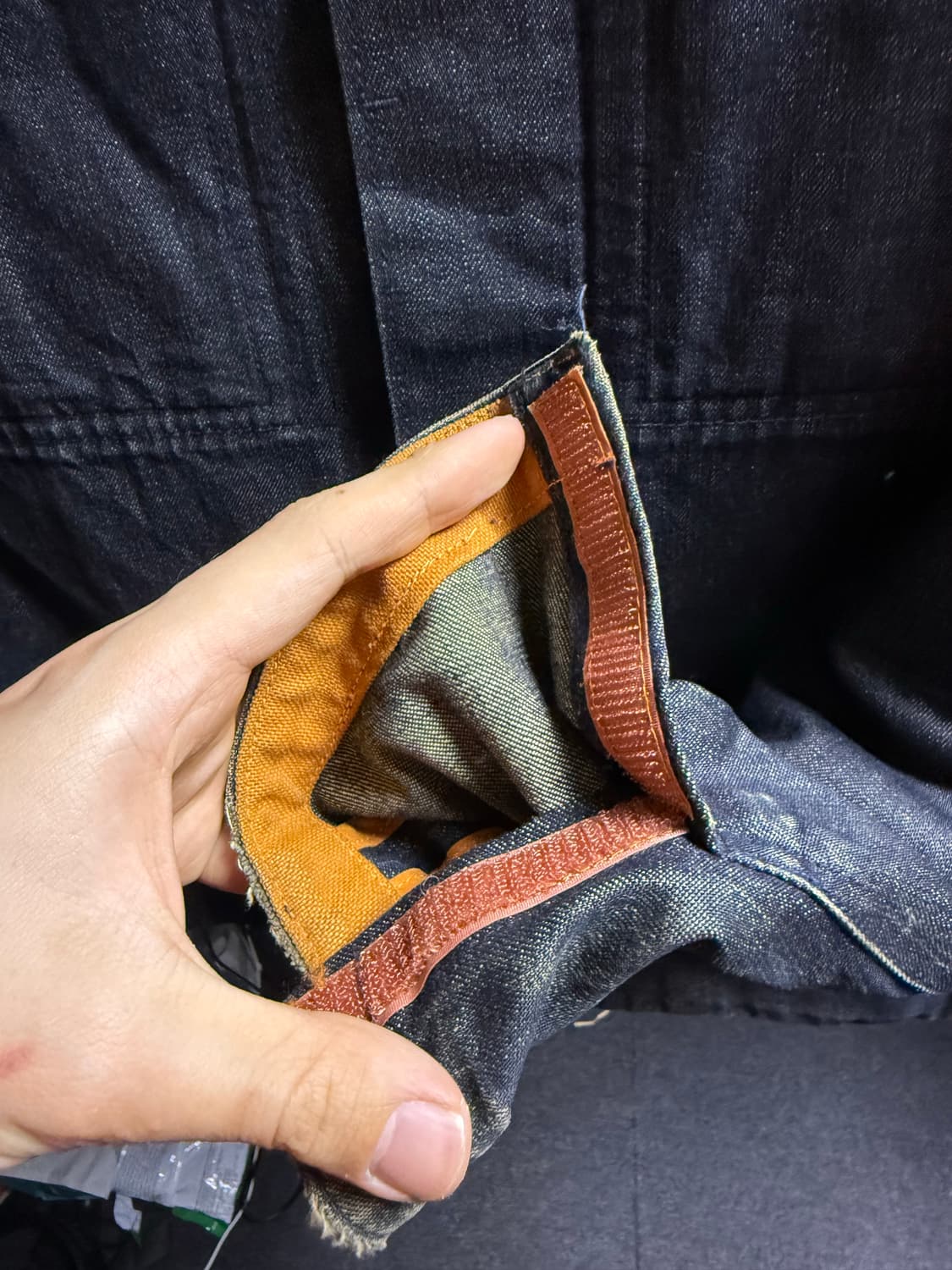 미니멀 데님 자켓 상품이미지5