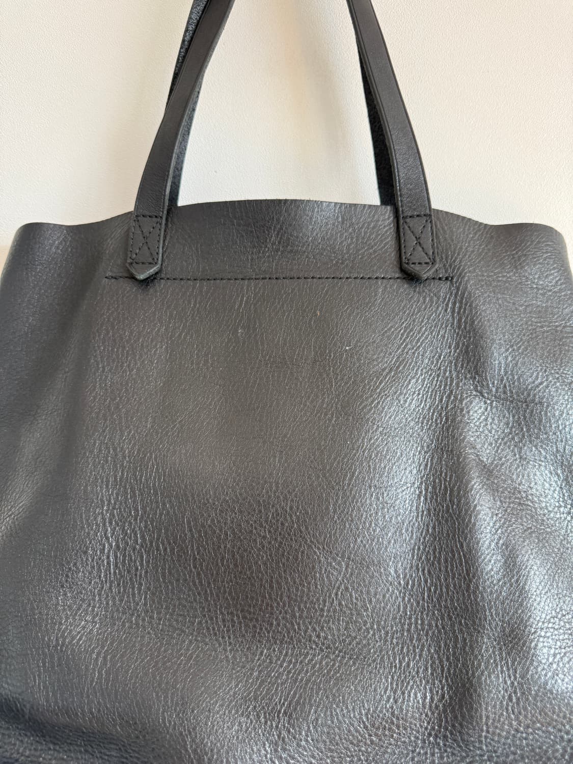 Pre owned 레더 토트백 상품이미지6