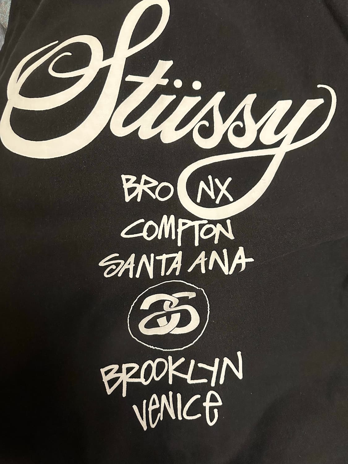 스투시 월드투어 후드 L 상품이미지5