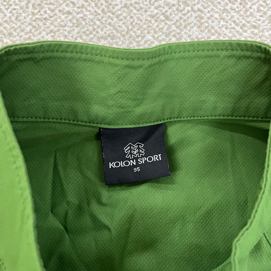 [95] 코오롱스포츠 등산 반집업 기능성 긴팔 티셔츠 0116M1 상품이미지2