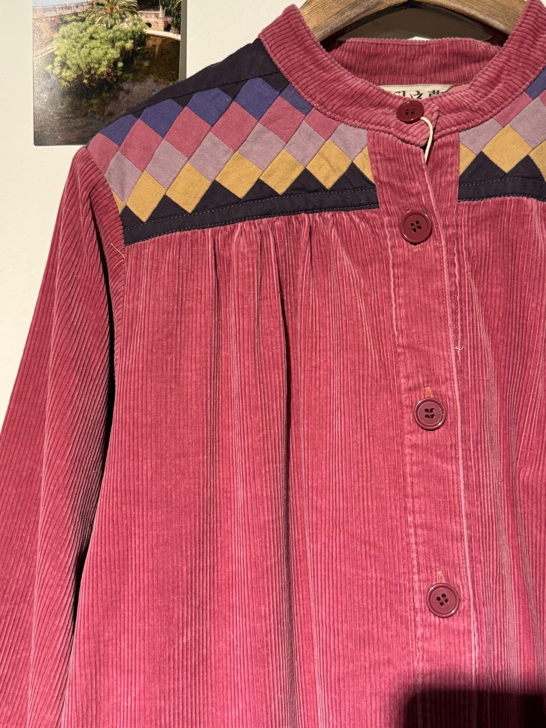 코듀로이 핑크 원피스 상품이미지4