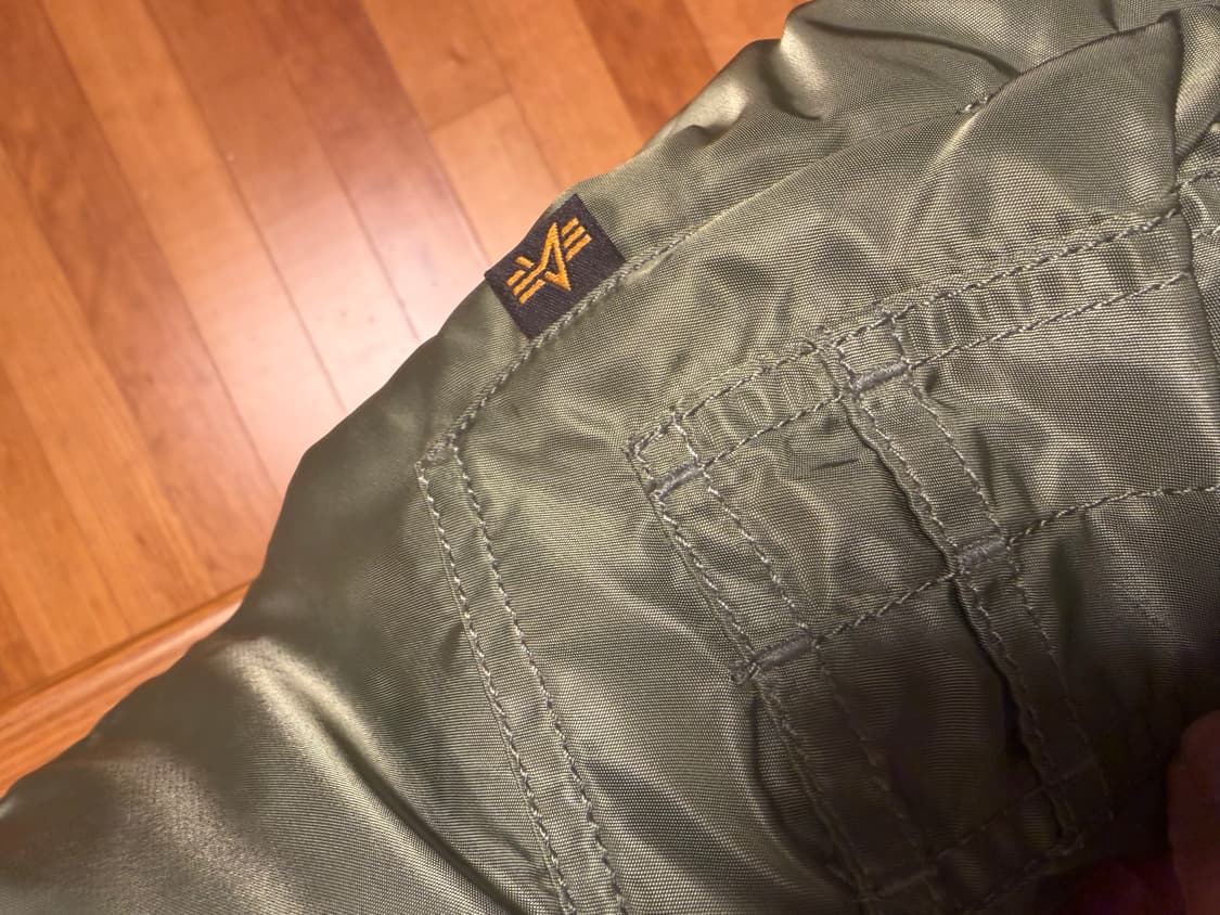 [A급] 알파인더스트리 Ma-1 / 저렴하게 올립니다 상품이미지6