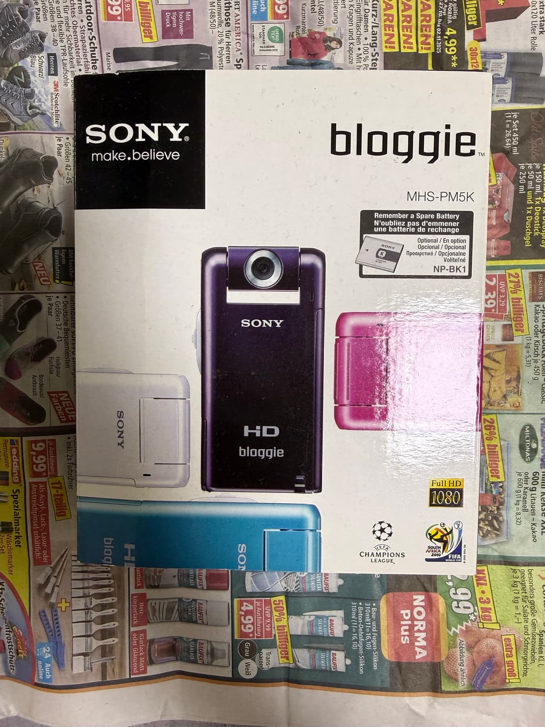 소니_Sony bloggie mhs-pm5 Pink 상품이미지3