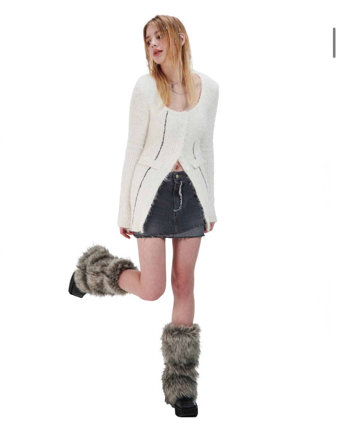 게이트리스 퍼 워머 그레이 상품이미지2