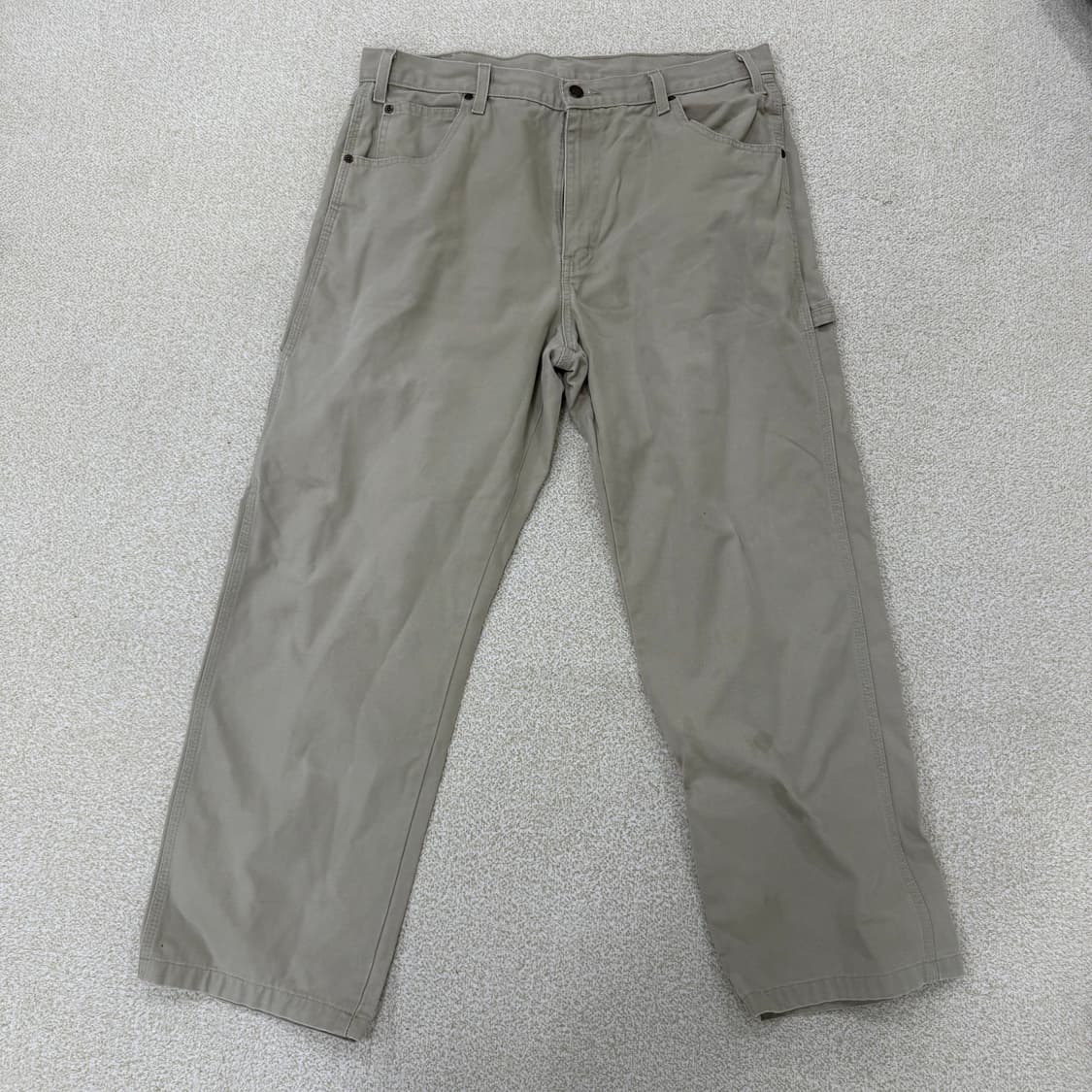 [실측확인] 빈티지 베이지 치노팬츠 0114T2 상품이미지1