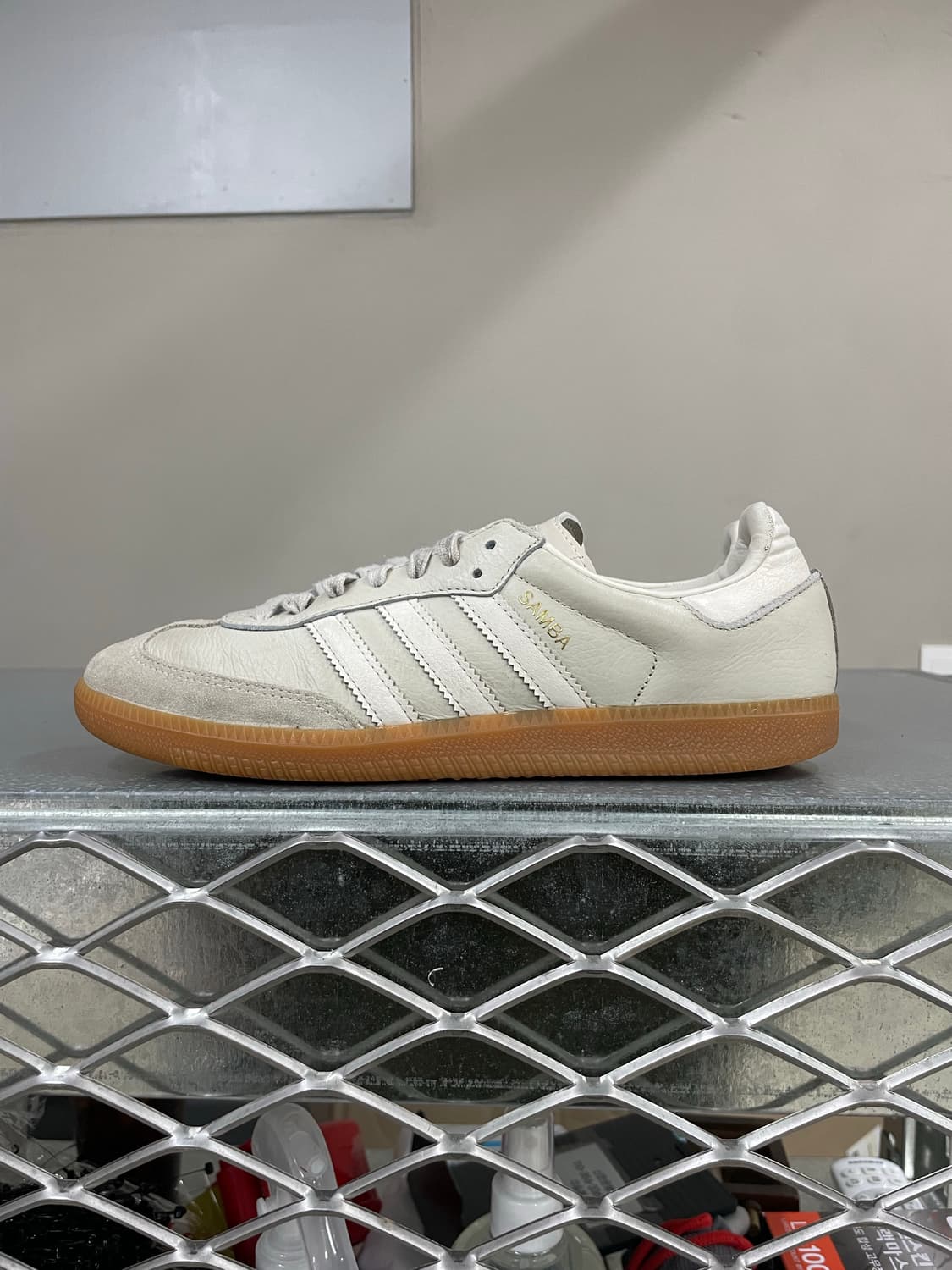 아디다스 삼바 OG 알루미늄 초크 화이트 245 상품이미지1