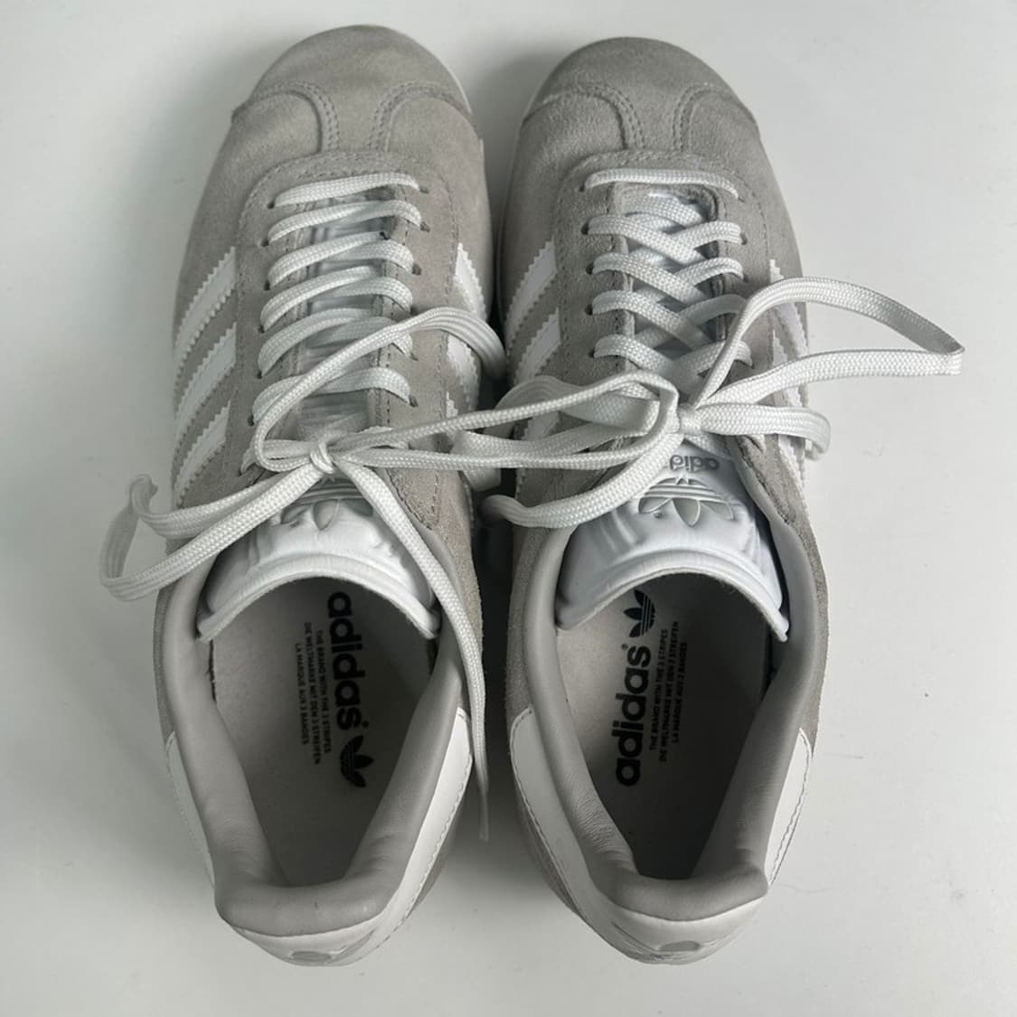 ADIDAS 가젤 그레이 투 화이트 230 상품이미지5