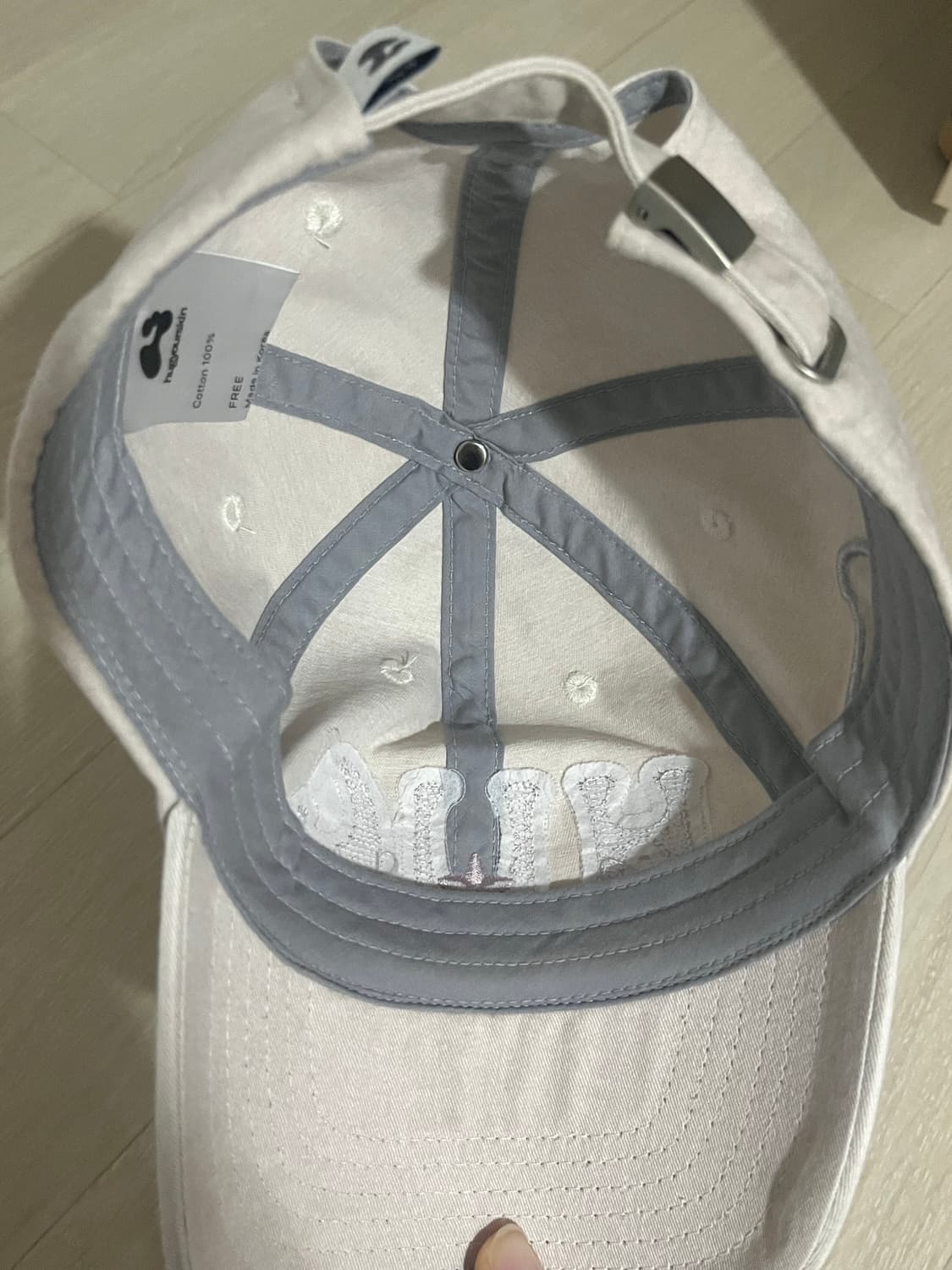 허그유어스킨 캡 모자 핑크 허그 프렌즈 상품이미지7