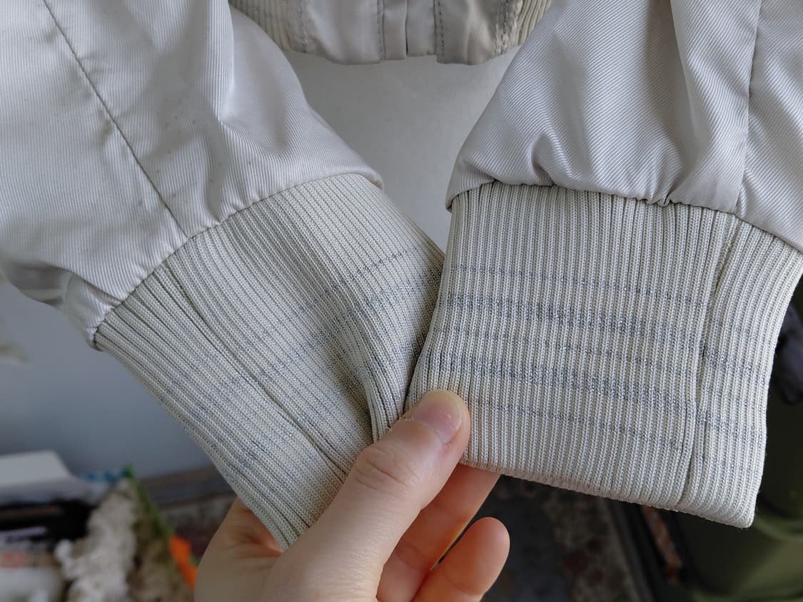 [y2k] Glory 아이보리 크롭 항공점퍼 44 상품이미지3