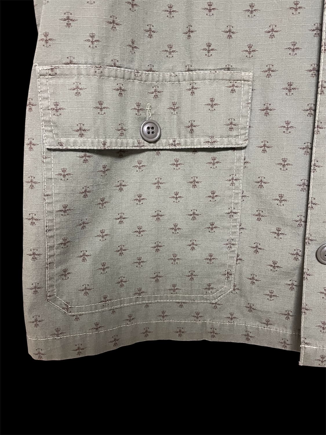 RRL Evanston Ripstop Camp Shirt / L 상품이미지4