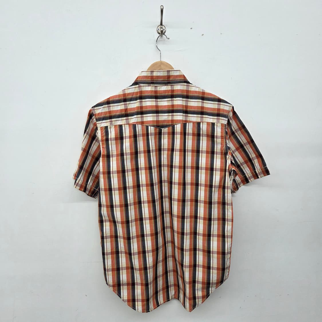 리바이스 체크 반팔 셔츠 남m 상품이미지7