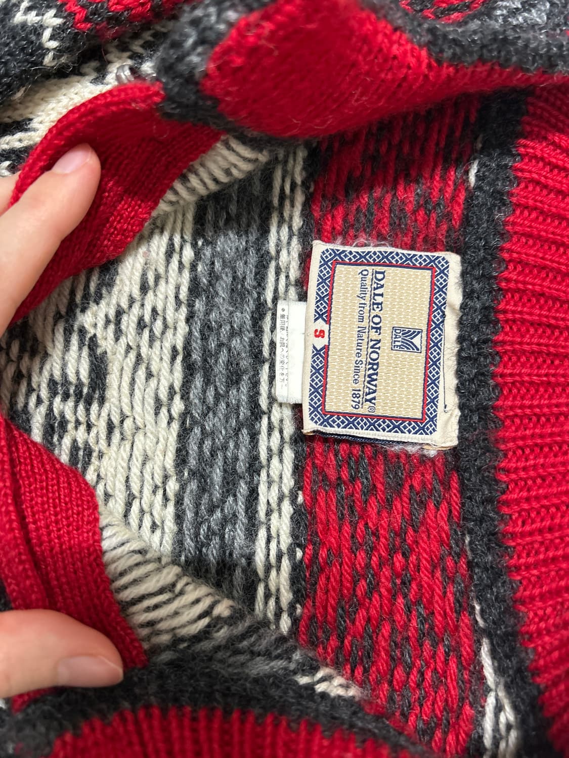 빈티지 Dale of Norway 올림픽 컬렉션 페어아일 울 knit 상품이미지3