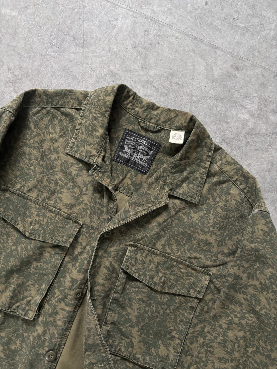 Levis 리바이스 카모 초어 자켓  상품이미지5