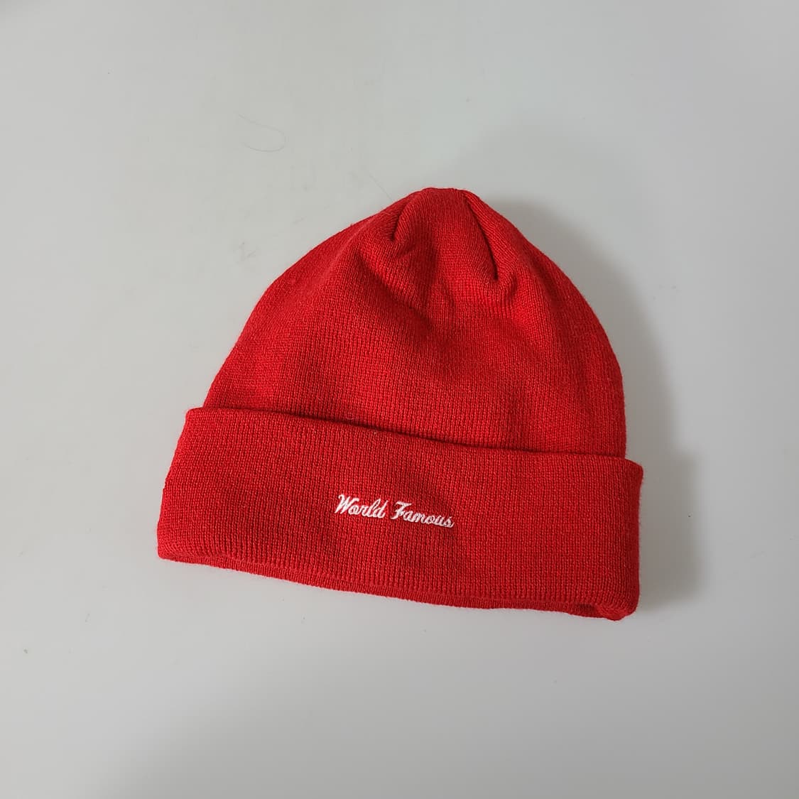 슈프림 X 뉴에라 박스로고 비니 레드 OS 상품이미지4