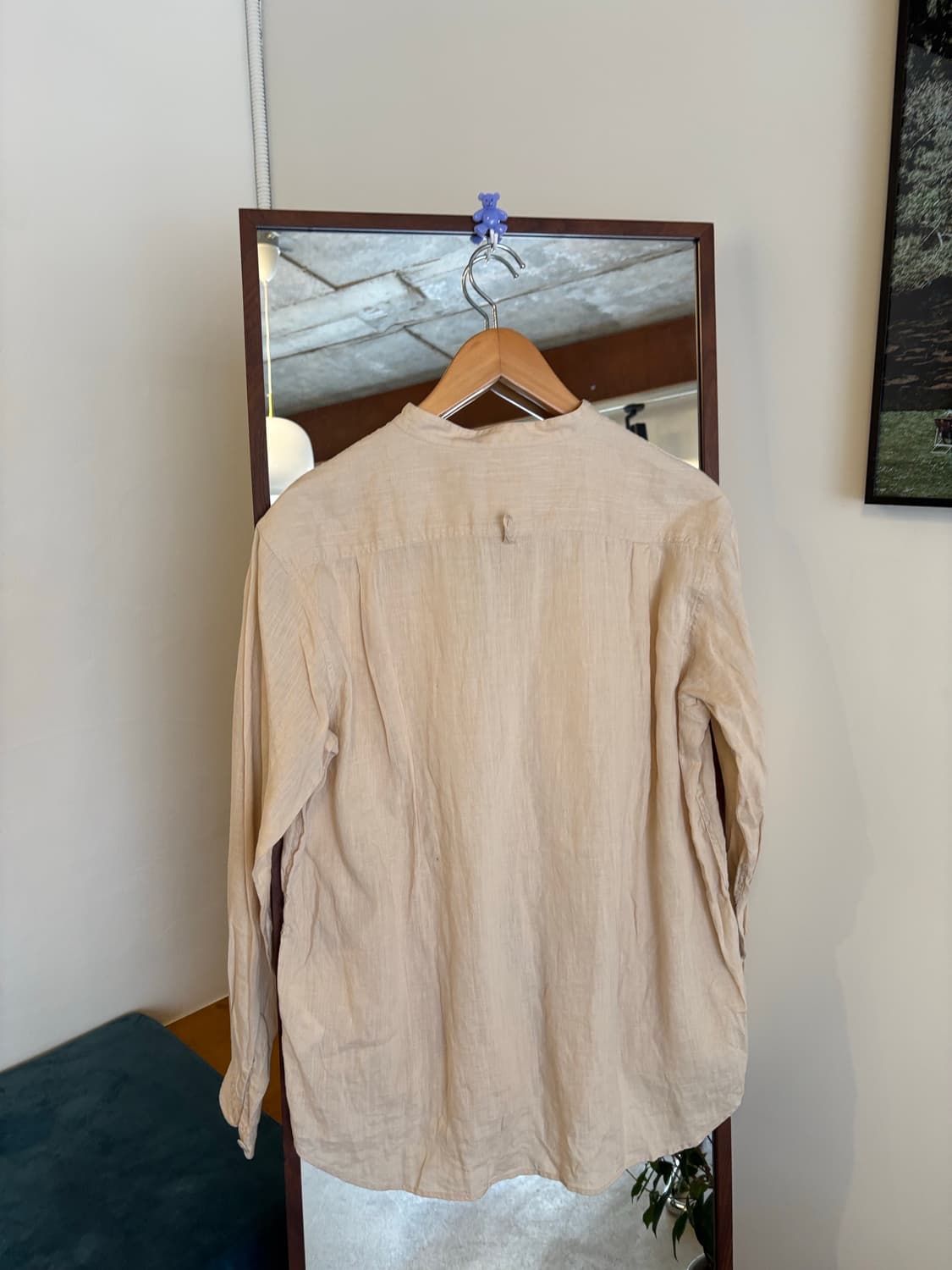 DANTON  린넨셔츠 아이보리 상품이미지6