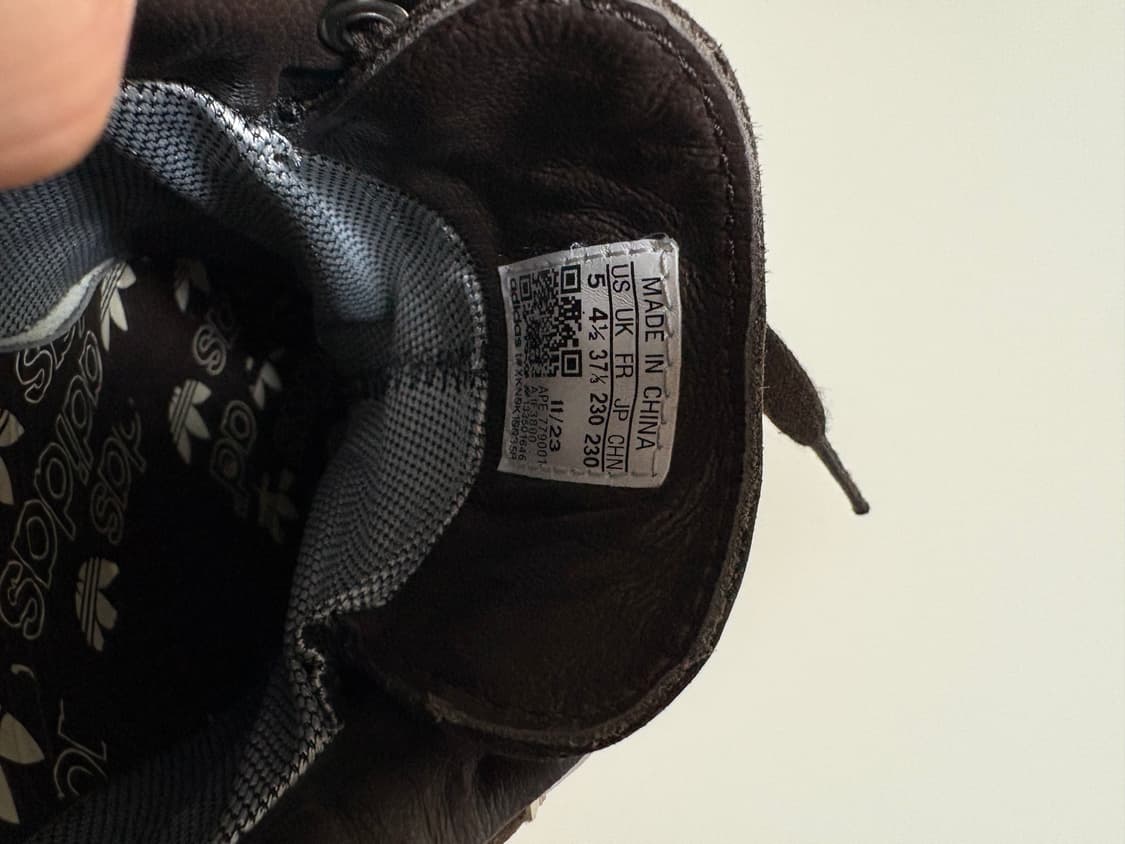 아디다스 베른 고어텍스 다크 브라운 크림 화이트 Adidas Bern G 상품이미지3