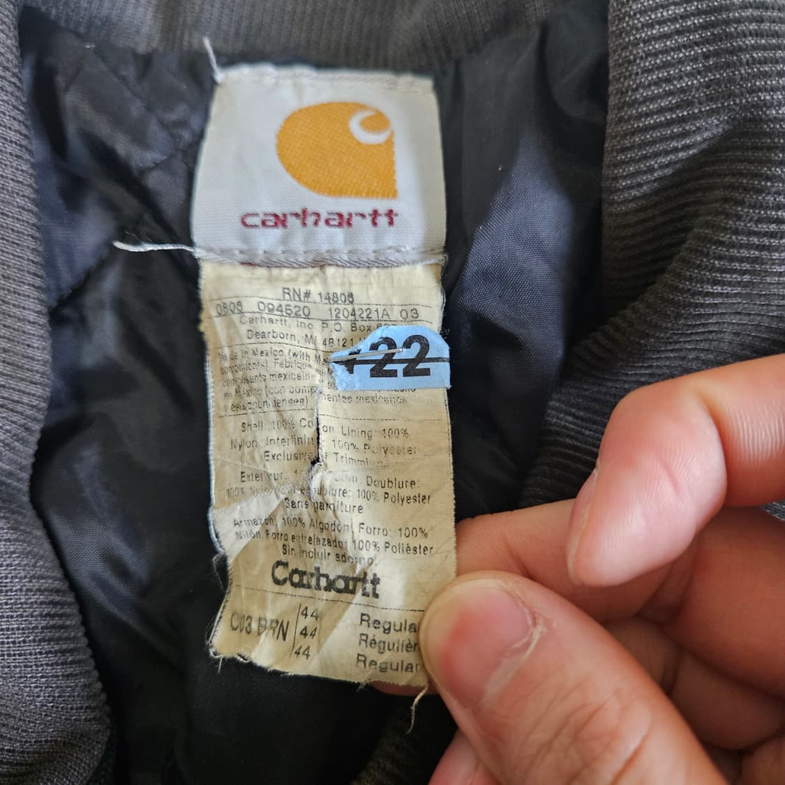 칼하트 리메이크 워크 자켓 상품이미지9